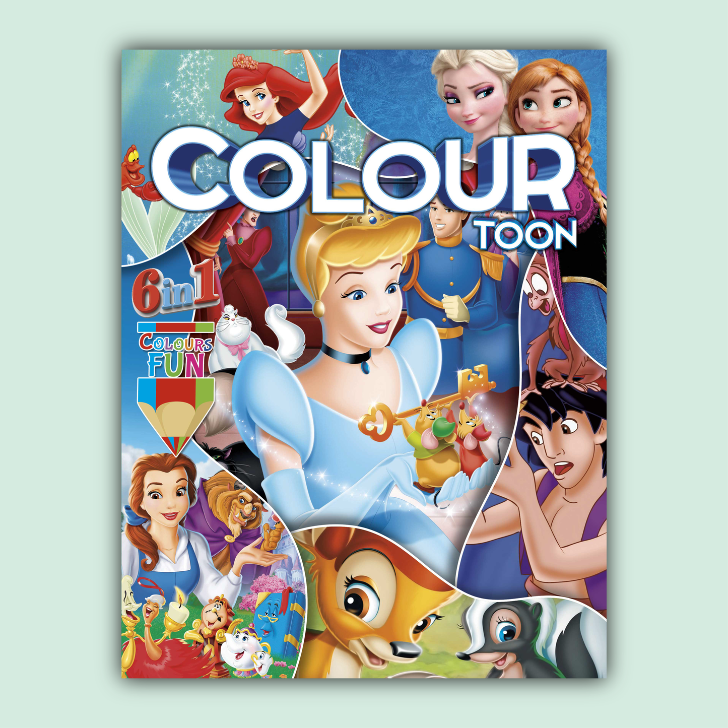 Color Toon 6 in One | Book 2