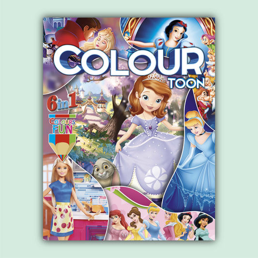 Color Toon 6 in One | Book 3
