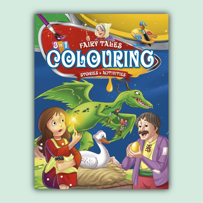 Fairy Tales Coloring 3 in One | Book 3