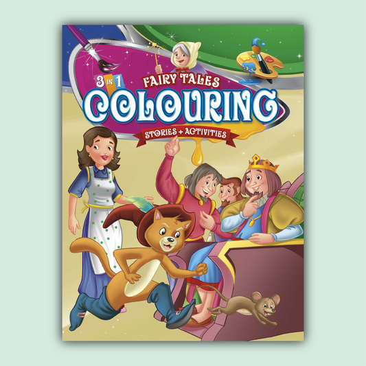 Fairy Tales Coloring 3 in One | Book 4
