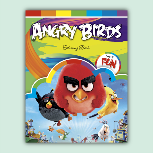 Cartoon Coloring | Angry Birds Book 1
