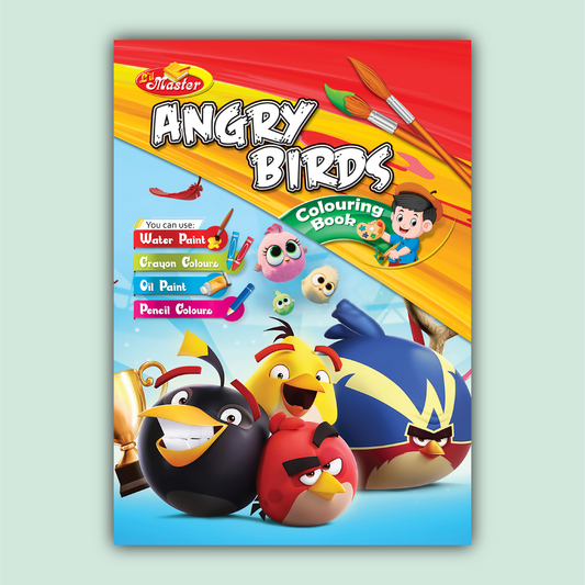 4 Options Coloring | Angry Bird