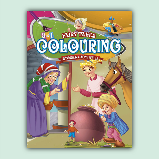 Fairy Tales Coloring 3 in One | Book 6