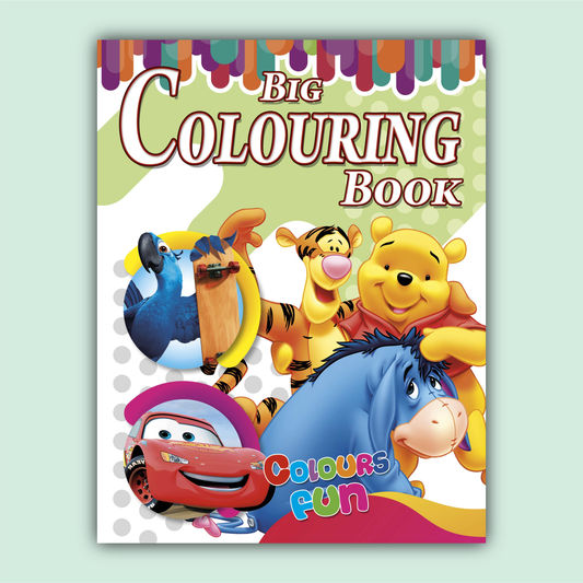 Big Coloring 3 in One Book 6