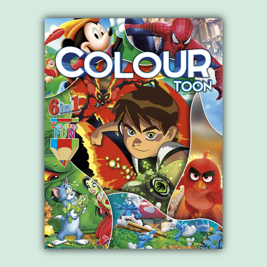 Color Toon 6 in One | Book 7