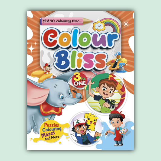 Color Bliss 3 in One | Dumbo, Ben 10 and Pokemon