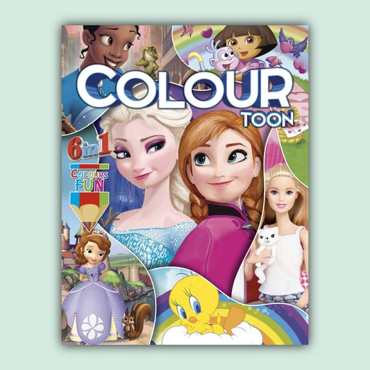 Color Toon 6 in One | Book 8