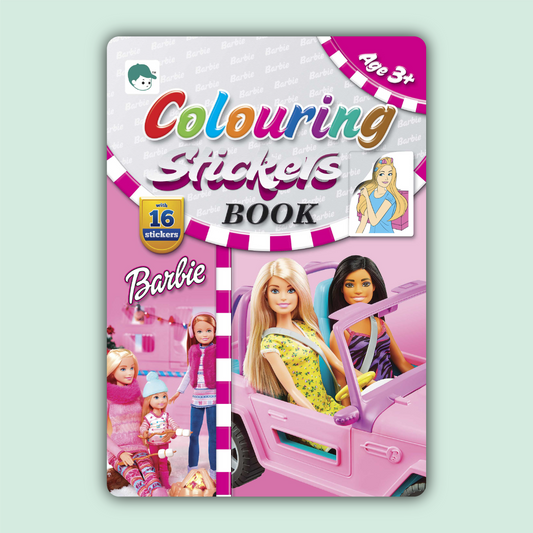 Coloring Stickers Book | Barbie