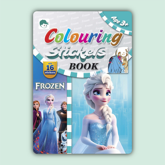 Coloring Stickers Book | Frozen