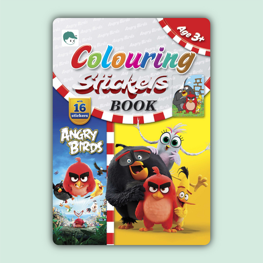Coloring Stickers Book | Angry Birds