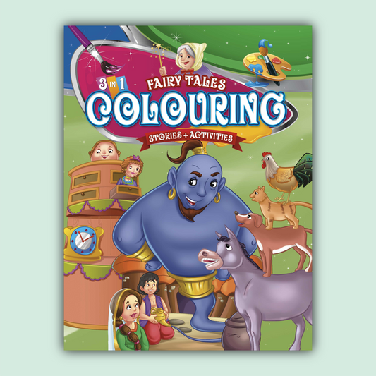 Fairy Tales Coloring 3 in One | Book 9