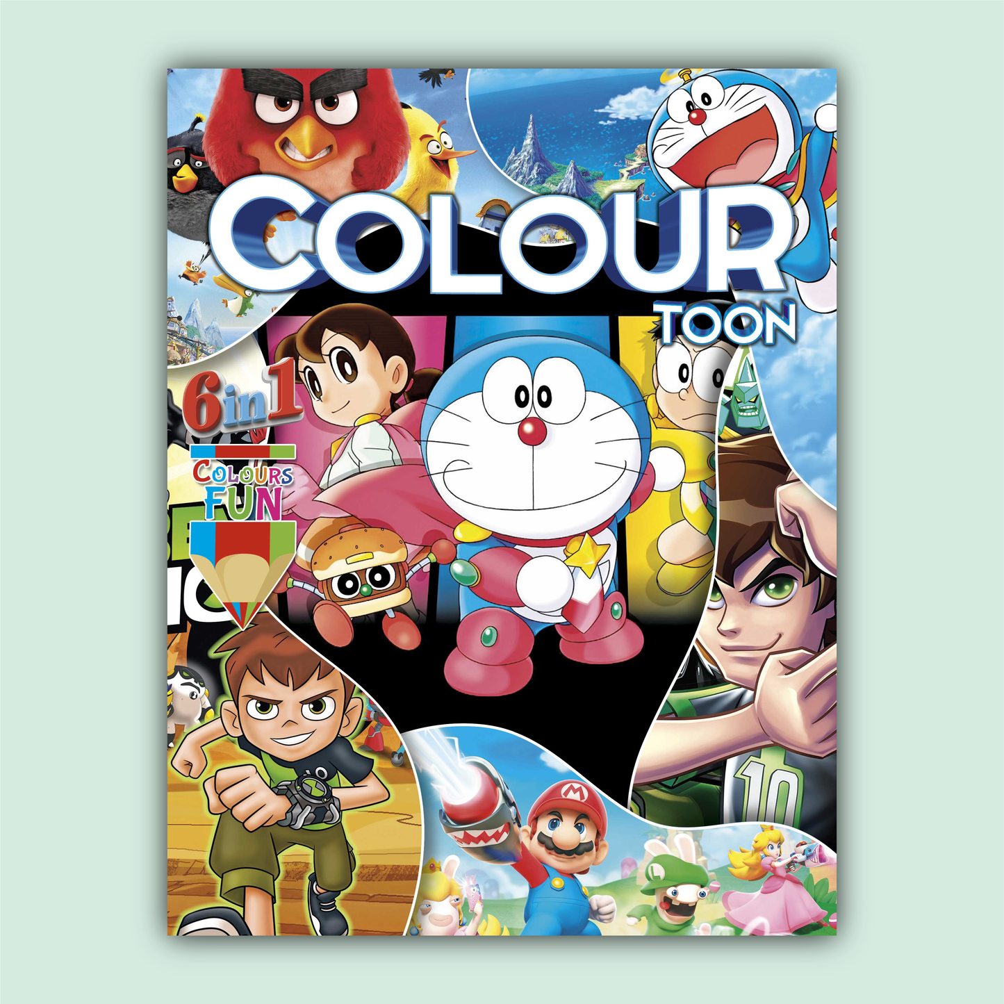 Color Toon 6 in One | Book 9