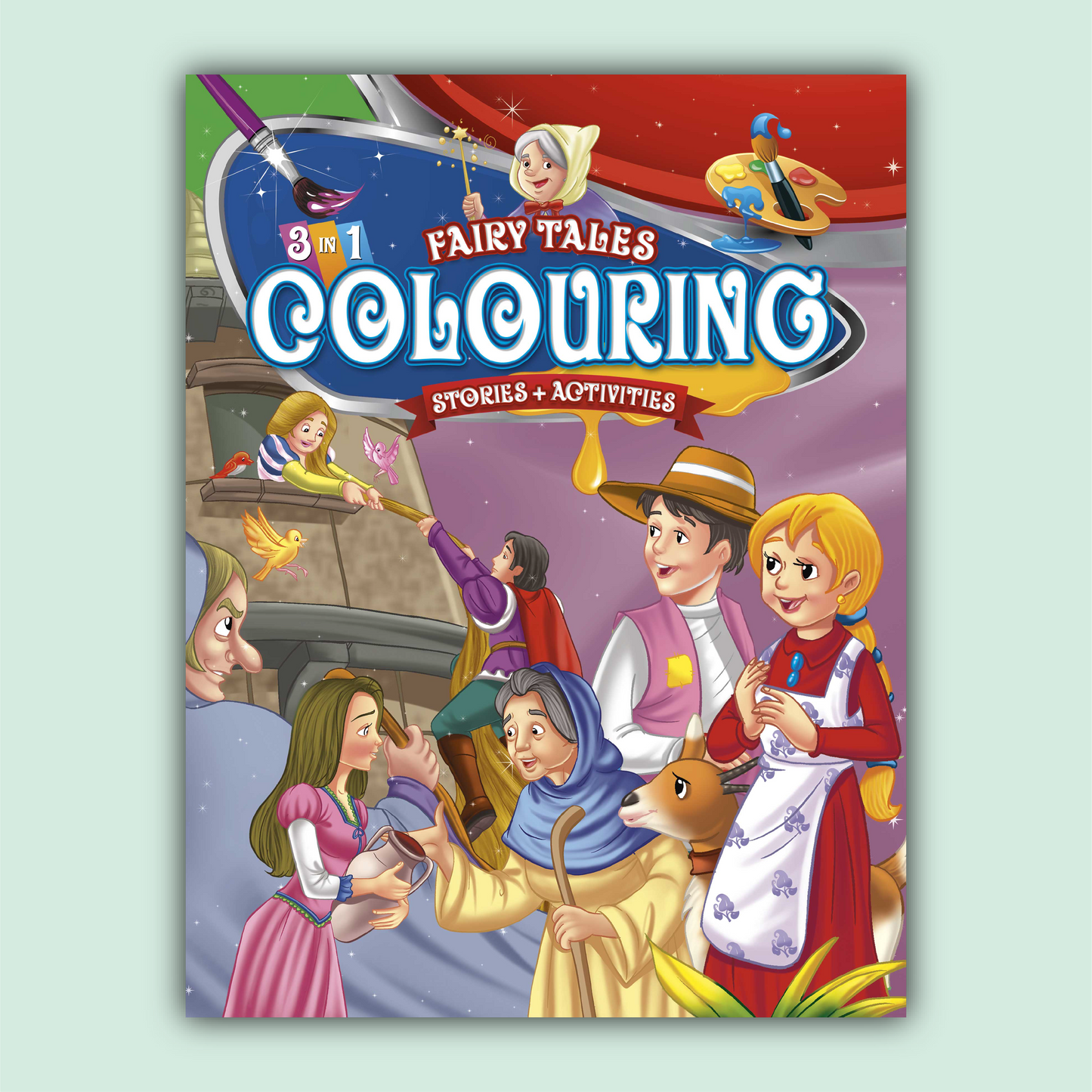 Fairy Tales Coloring 3 in One | Book 10