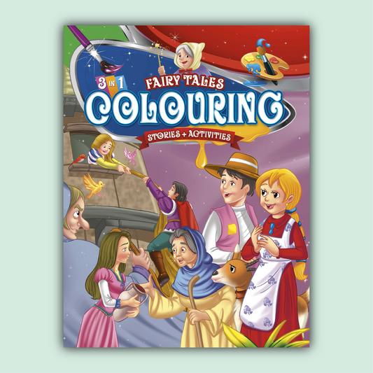 Fairy Tales Coloring 3 in One | Book 10