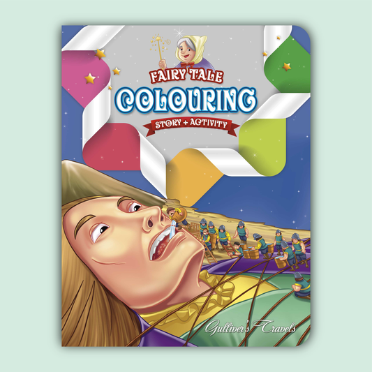 Fairy Tale Story & Activity Coloring Book | Gulliver's Travels