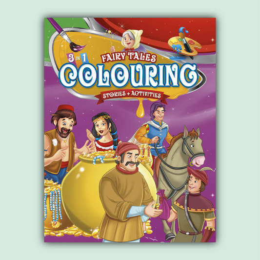 Fairy Tales Coloring 3 in One | Book 12