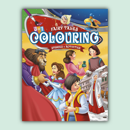 Fairy Tales Coloring 3 in One | Book 13