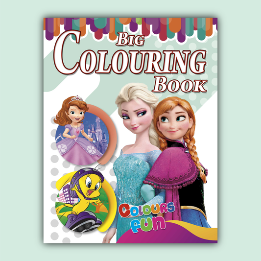 Big Coloring 3 in One Book 14
