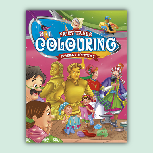 Fairy Tales Coloring 3 in One | Book 14