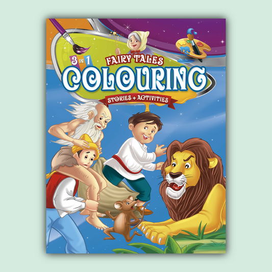 Fairy Tales Coloring 3 in One | Book 15