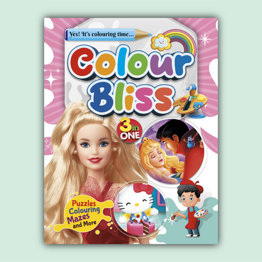 Color Bliss 3 in One | Barbie, The Sleeping Beauty and Hello Kitty