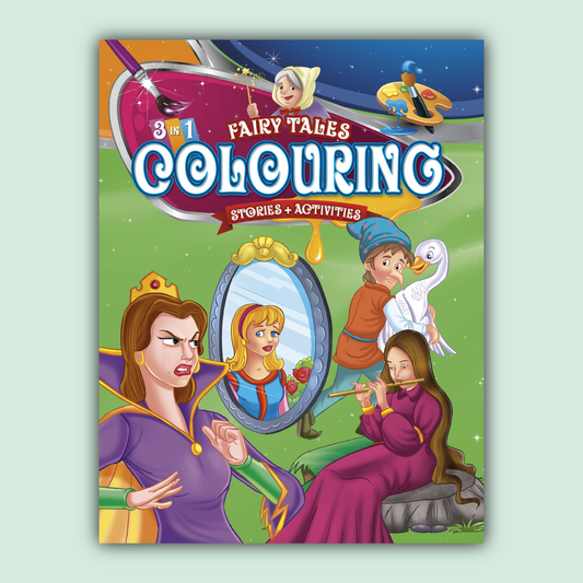 Fairy Tales Coloring 3 in One | Book 16