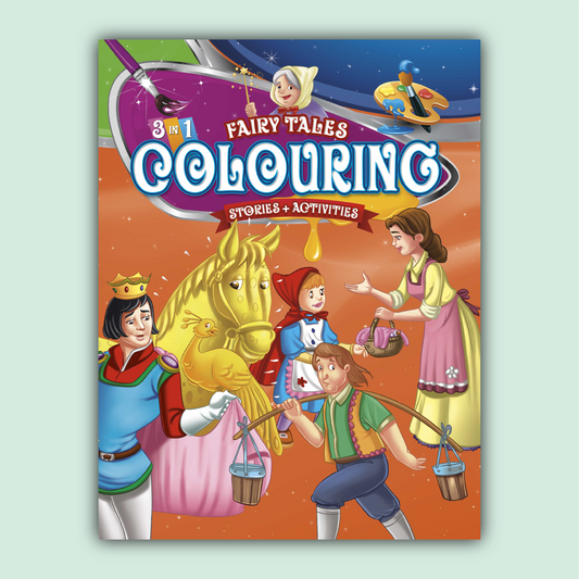 Fairy Tales Coloring 3 in One | Book 17