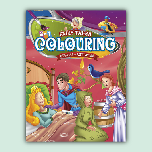 Fairy Tales Coloring 3 in One | Book 18