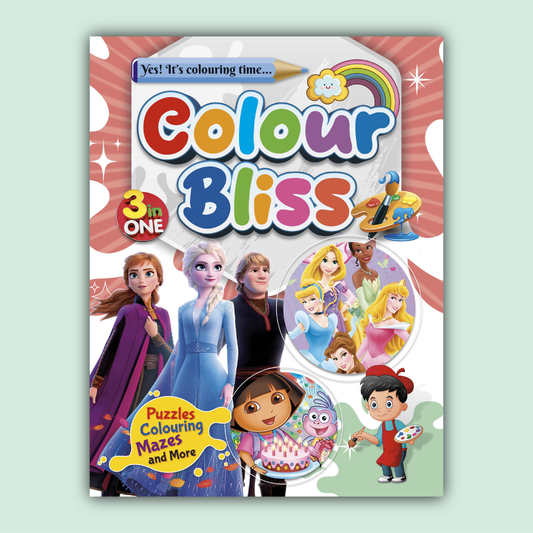 Color Bliss 3 in One | Frozen, The Princesses and Dora