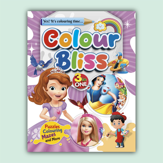 Color Bliss 3 in One | Sofia, Snow White and Barbie