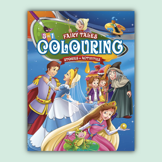 Fairy Tales Coloring 3 in One | Book 20