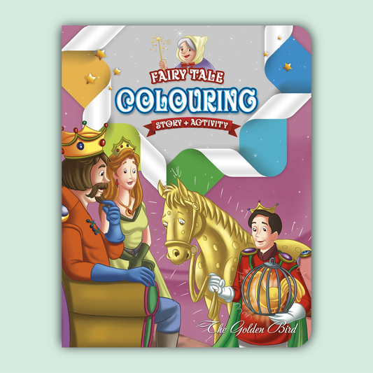 Fairy Tale Story & Activity Coloring Book | The Golden Bird