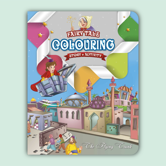 Fairy Tale Story & Activity Coloring Book | The Flying Trunk