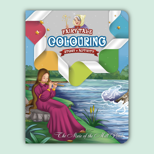 Fairy Tale Story & Activity Coloring Book | The Nixie of the Mill Pond