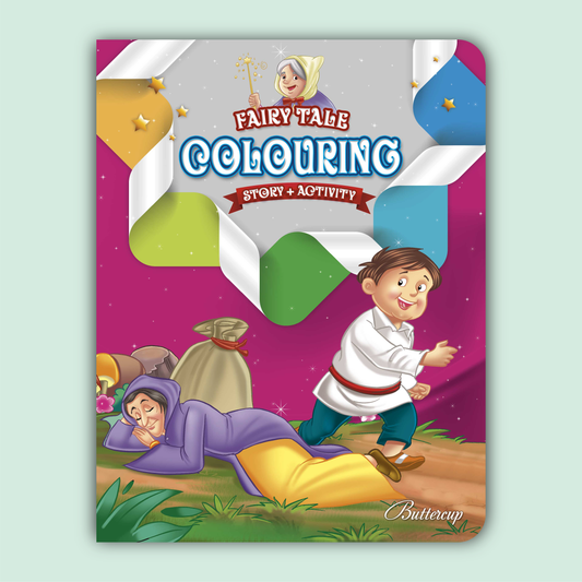 Fairy Tale Story & Activity Coloring Book | Buttercup