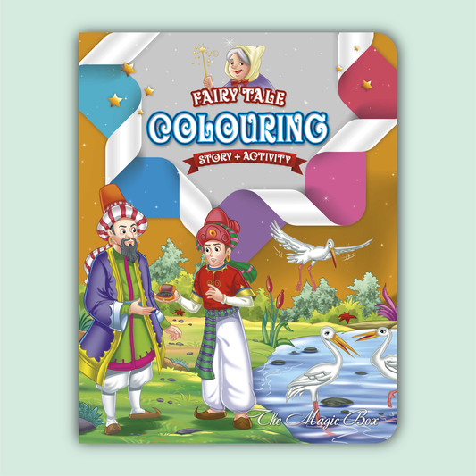 Fairy Tale Story & Activity Coloring Book | The Magic Box