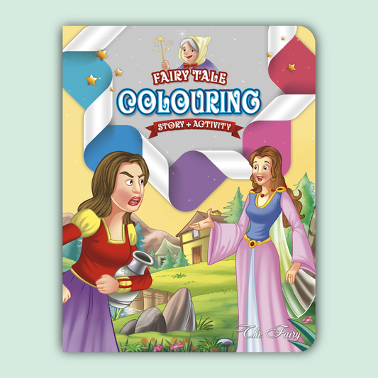Fairy Tale Story & Activity Coloring Book | The Fairy