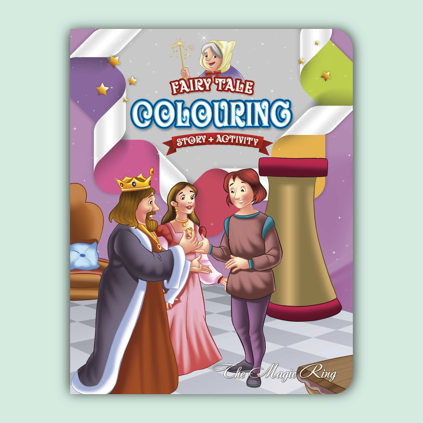 Fairy Tale Story & Activity Coloring Book | The Magic Ring