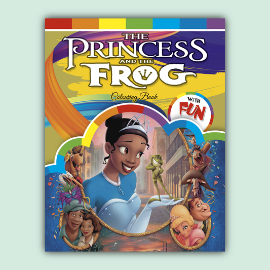 Cartoon Coloring | The Princess and the Frog
