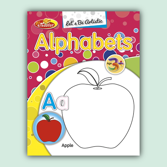 Let’s Be Artistic Coloring Pad | Small Alphabets