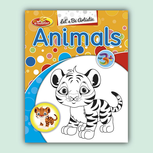 Let’s Be Artistic Coloring Pad | Animal