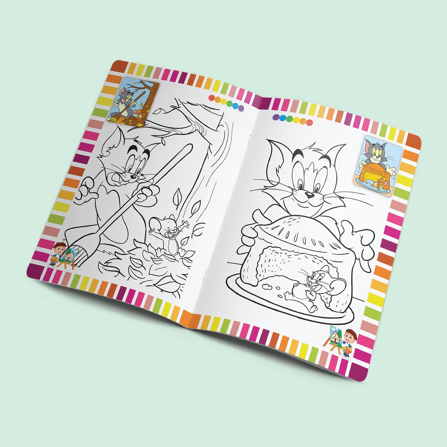 Tom and Jerry Coloring Book