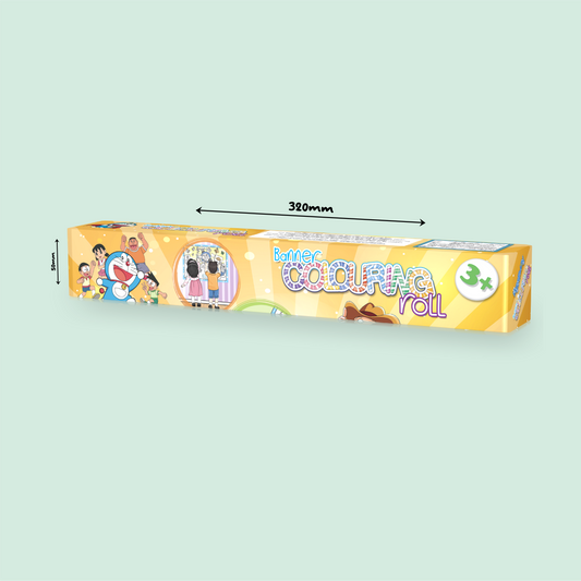 Banner Coloring Roll | Doraemon