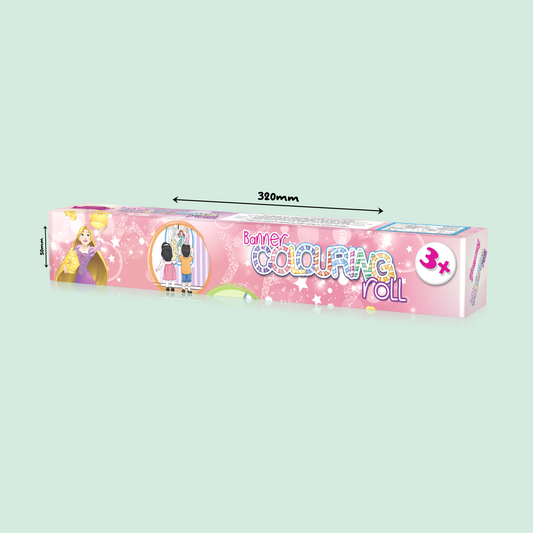 Banner Coloring Roll | Princess